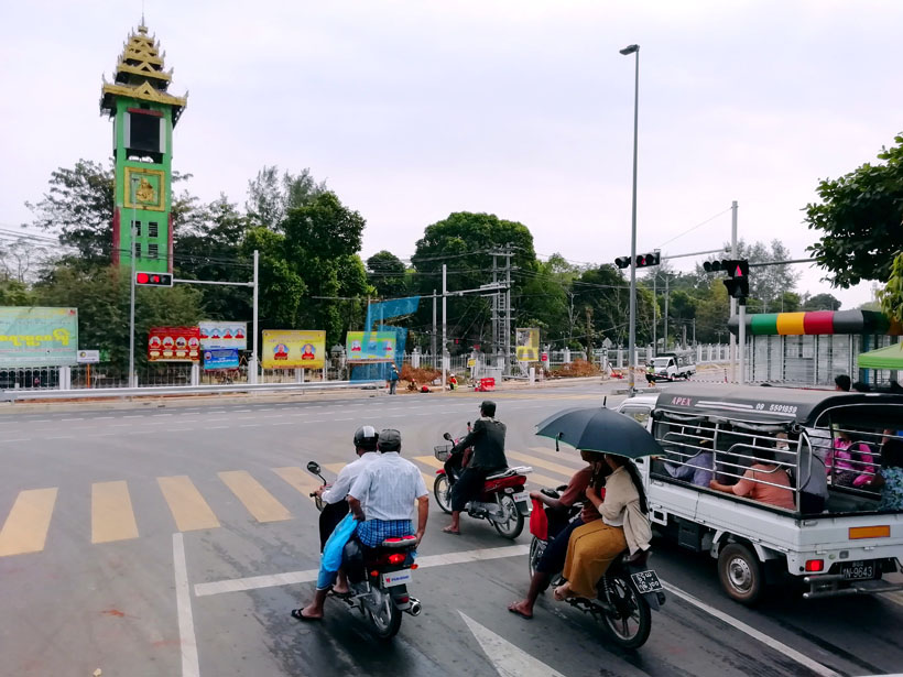 緬甸交通信號燈項目圖片