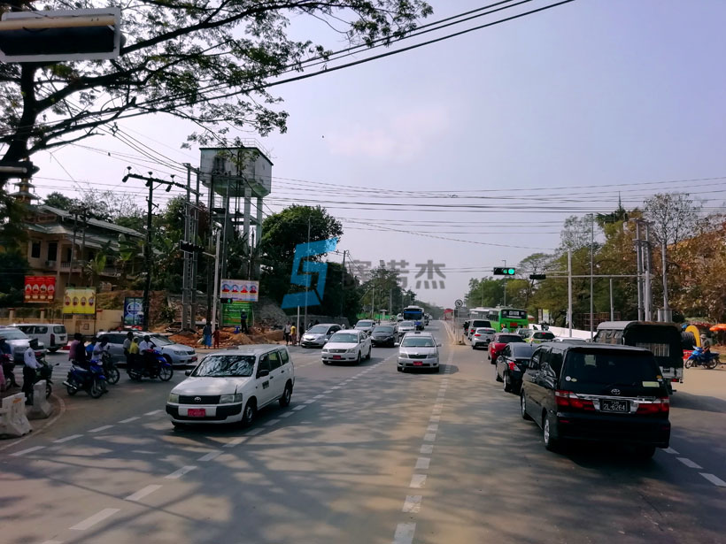 緬甸交通信號燈項目圖片