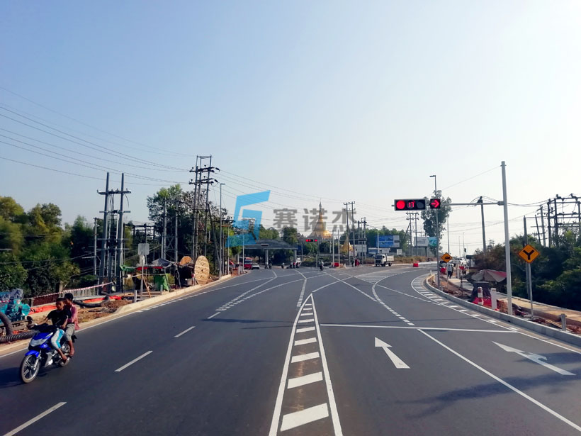 緬甸交通信號燈項目圖片