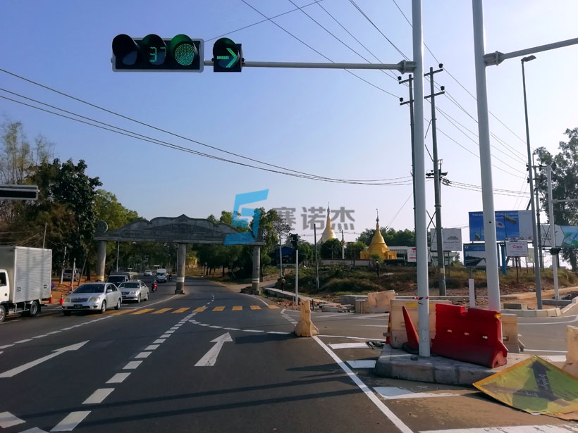 緬甸交通信號燈項目圖片